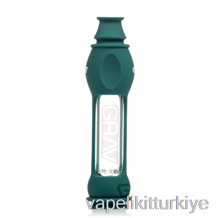 Vape Türkiye Grav Octo-taster Silikon Kaplamalı Koyu Turkuaz